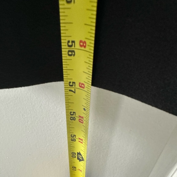 Taylor Black Evening Formal Dress with Beaded Neckline - Picture 12 of 16